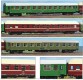 55129 ACME Set of 3 Passenger cars of "Hellas-Istanbul-Express" running between Dortmund and Istanbul (Set 2)